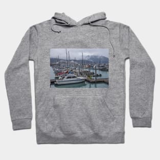 Alaska. Seward. Port. Hoodie